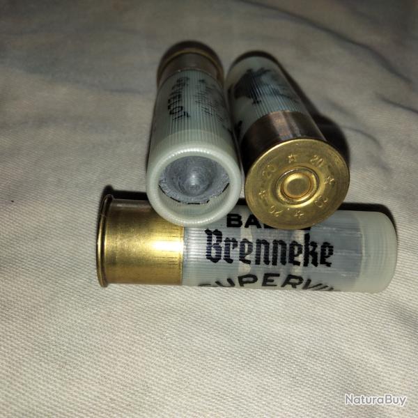 Lot balles calibre 20