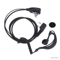 OREILLETTE POUR RADIO BAOFENG KENWOOD OU HYT - LIVRAISON GRATUITE