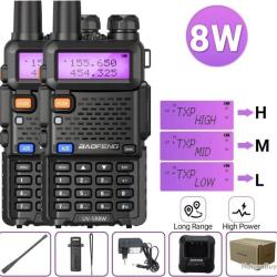PACK 2 RADIOS BAOFENG UV-5R (8W) - LIVRAISON GRATUITE