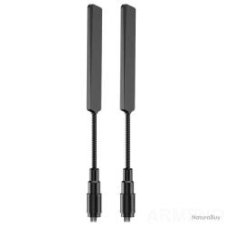 PACK 2 ANTENNES FLEXIBLE AR-188 (21CM) POUR TALKIES-WALKIES BAOFENG - LIVRAISON GRATUITE