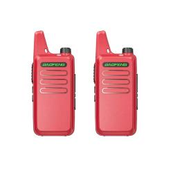 PACK 2 TALKIES-WALKIES BAOFENG T20 - ROUGE - LIVRAISON GRATUITE