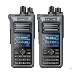 PACK 2 TALKIES-WALKIES ZASTONE M10 - NOIR - LIVRAISON GRATUITE