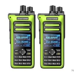 PACK 2 TALKIES-WALKIES ZASTONE M10 - VERT - LIVRAISON GRATUITE