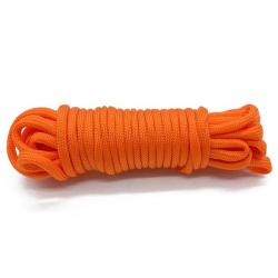 PARACORDE TYPE III 7 BRINS - ORANGE 5 M&Egrave;TRES - LIVRAISON GRATUITE