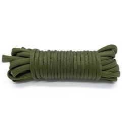 PARACORDE TYPE III 7 BRINS - VERTE 10 M&Egrave;TRES - LIVRAISON GRATUITE