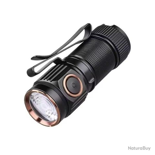 Lampe Compacte MT10 1050Lm LED IP68 Outdoor Mains Libres Clip Bidirectionnel TrustFire