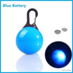 PENDENTIF LED BLEU POUR CHIEN - LIVRAISON GRATUITE