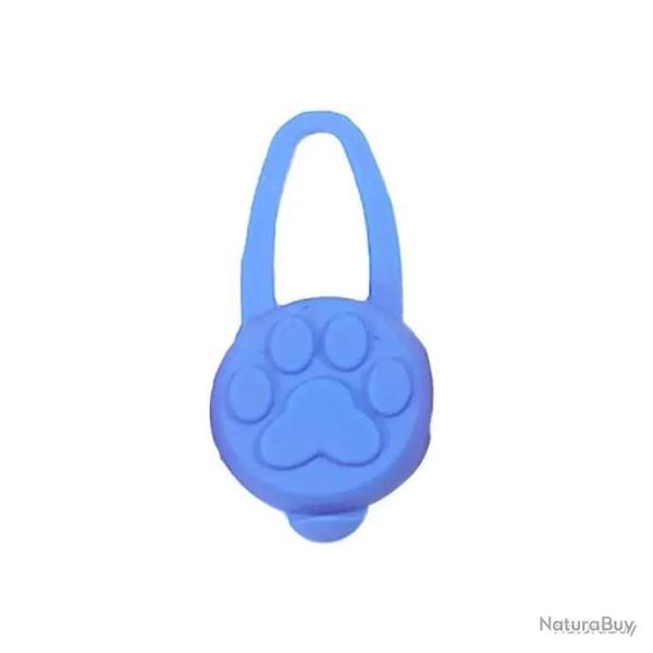 PENDENTIF � LED BLEU POUR COLLIER DE CHIEN