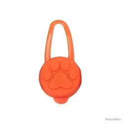 PENDENTIF &Agrave; LED ORANGE POUR COLLIER DE CHIEN