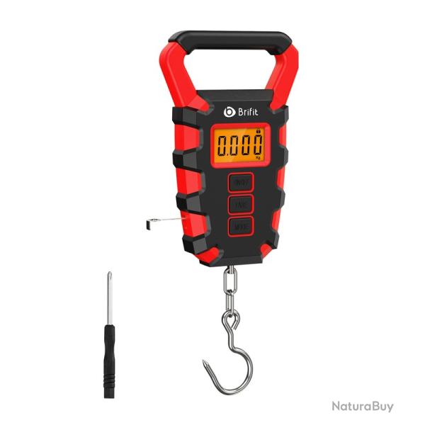 BALANCE DE P�CHE POUR SILURE -de 15kg � 50kg - ROUGE - LIVRAISON GRATUITE