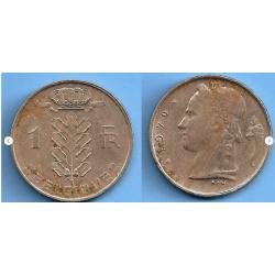 Belgique 1 Franc 1970 Piece