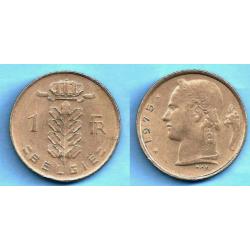 Belgique 1 Franc 1975 Piece