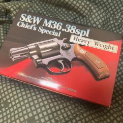 Smith & wesson M36 Chief's special 38spl Heavy Weight Tanaka