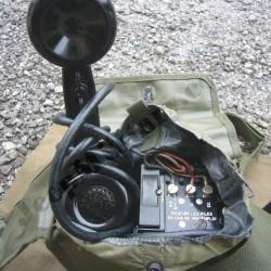 T&eacute;l&eacute;phone EE-8 militaire type US WW2 Alg&eacute;rie Indochine jeep Dodge Gmc tente Small Wall EE8 vintage