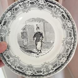 assiette parlante diam&egrave;tre 20 cm brimborion