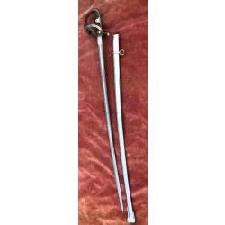 Beau sabre Prussien &laquo;&nbsp;train bataillon&nbsp;&raquo; lame gravee