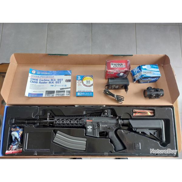 R�plique longue AEG, G&G CM16 RAIDER L en bo�te