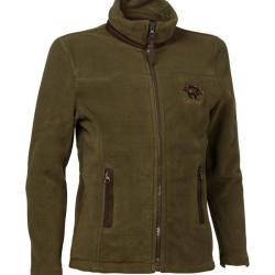 Blouson polaire enfant kaki Kaki 8A