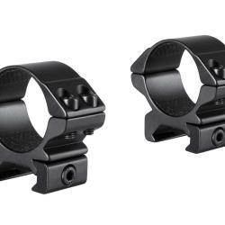 Colliers pour lunette Hawke Match 30 mm - Bas - Weaver