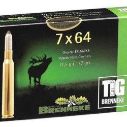 BALLE BRENNEKE TIG CAL:7*64.