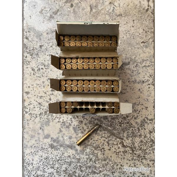 1 lot de 69 munitions calibre 404 Rimless ogives blind�es de marque RWS