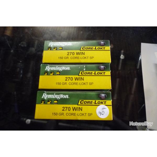 Balles 270w par 60 cart