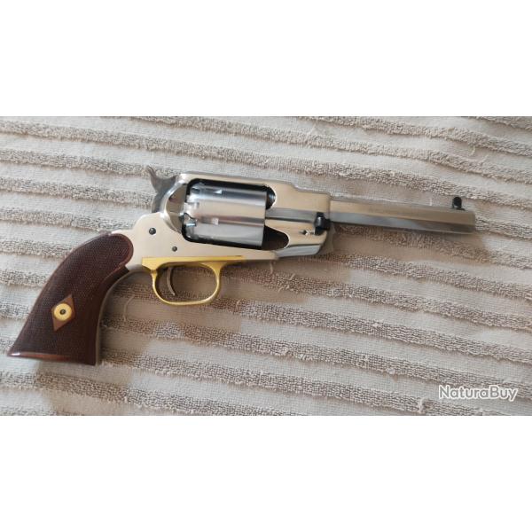 Revolver Pietta Remington 1858 Sheriff (canon 5.5 pouces)  INOX CUSTOM neuf