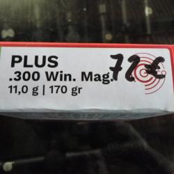 Balles GECO plus en 300 wm par 40 cart