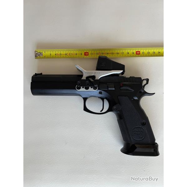 Cz tactical sport orange black river 9 mm