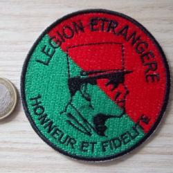 &eacute;cusson militaire l&eacute;gion &eacute;trang&egrave;re insigne tissu