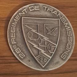 Insignes 28&egrave;me R&eacute;giment de Transmissions