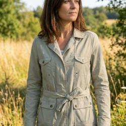 Veste Saharienne Femme Ogalo "Beige" (R&eacute;f. 111186U001) 5