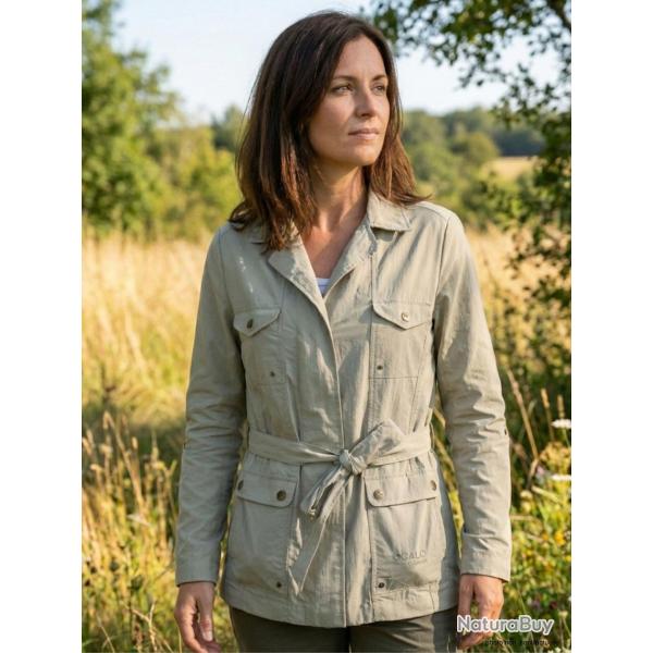 Veste Saharienne Femme Ogalo "Beige" (R�f. 111186U001) 5