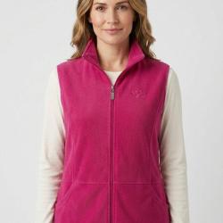 Gilet Polaire Femme Sans Manches "AH1190" Rose (Axxano) 3