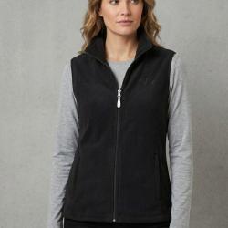 Gilet Polaire Femme Sans Manches "AH1190" Noir (Axxano) 3