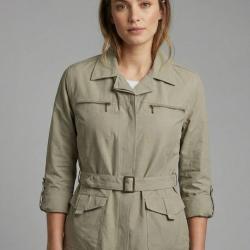 Veste Saharienne Rando Femme Ogalo SE9042 "Foug&egrave;re" Coloris Lichen 2