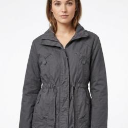 Veste Saharienne Doubl&eacute;e Femme Coloris "Gris" (R&eacute;f. AH1164G) 2
