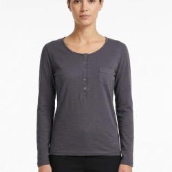 Tee-shirt MAYFLOWER CLOE3G manches longues : le confort urbain en gris ardoise 2