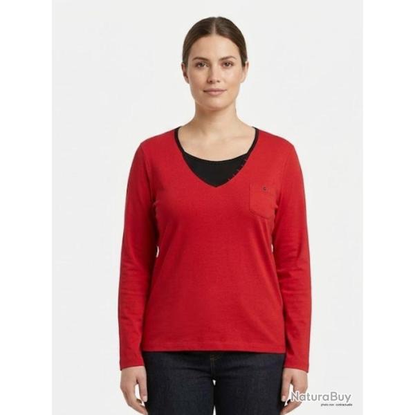 Tee-shirt AXONE COCCOUN1R Grande Taille : l'effet superpos� du 46 au 52 46