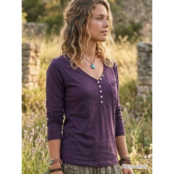 Tee shirt MAYFLOWER COUGAR1P � manches longues l �l�gance du col fantaisie