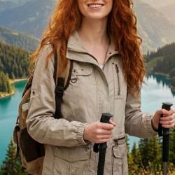 Veste Saharienne Femme Mayflower NancyB Beige