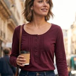 Tee shirt MAYFLOWER NANNY1 &agrave; manches modulables confort et style ajust&eacute;