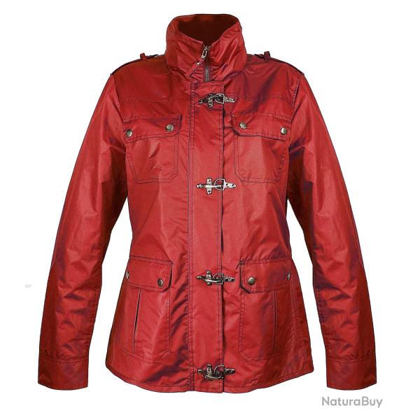 Veste Coupe-Vent Type Saharienne "Sanuk1R" Rouge 3