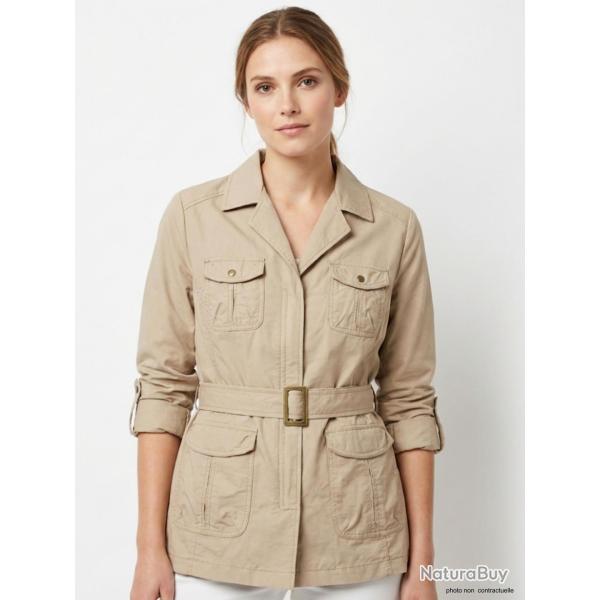 Veste Saharienne Rando Femme Mayflower "Sicile" Beige 3