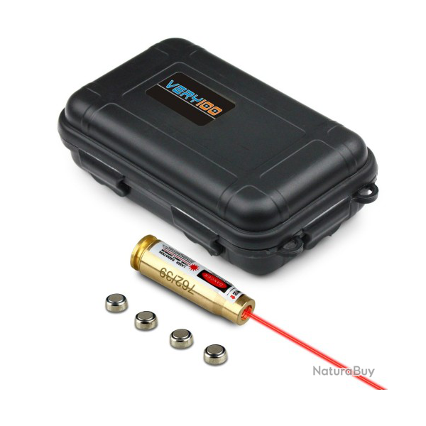 BALLE LASER DE REGLAGE CAL7.62 x39 + COFFRET ETANCHE DE RANGEMENT (3)