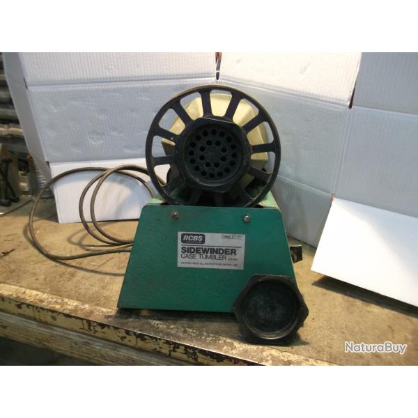Nettoyeur de douilles, RCBS 'Sidewinder'.