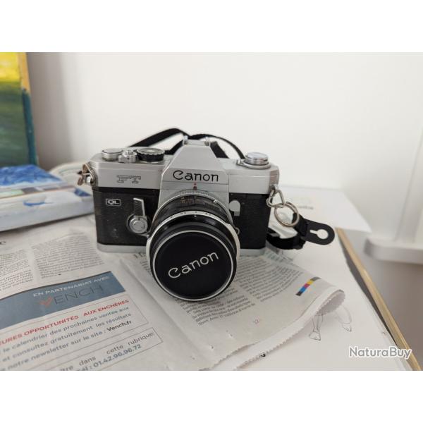 Appareil photo argentique Canon FT QL