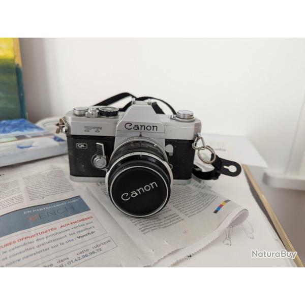 Appareil photo argentique Canon FT QL