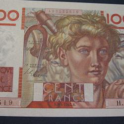 billet de 100 francs (jeune paysan) du 3-04-1947 ttb+