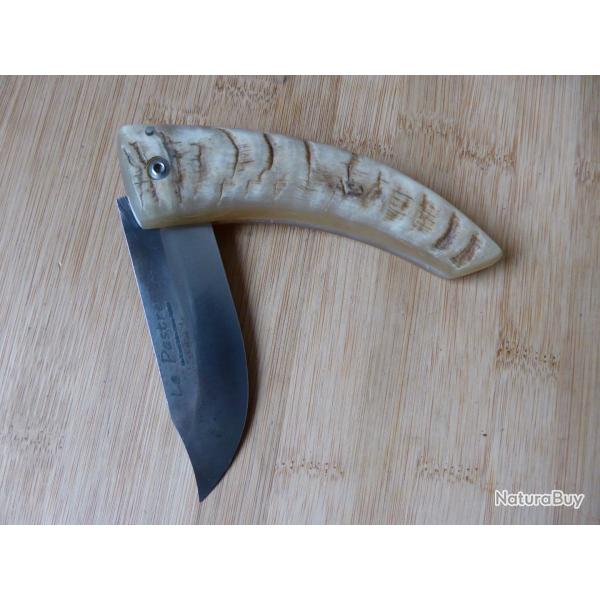 Couteau pliant r�gional Corse LO PASTRE Eric Muzard Thiers France Comme neuf